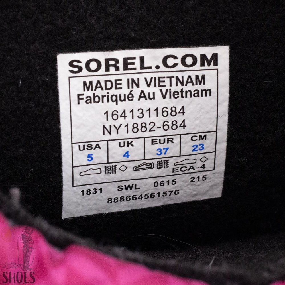 Sorel Cub Winter Boots Big Girls Size 5 - Picture 14 of 14